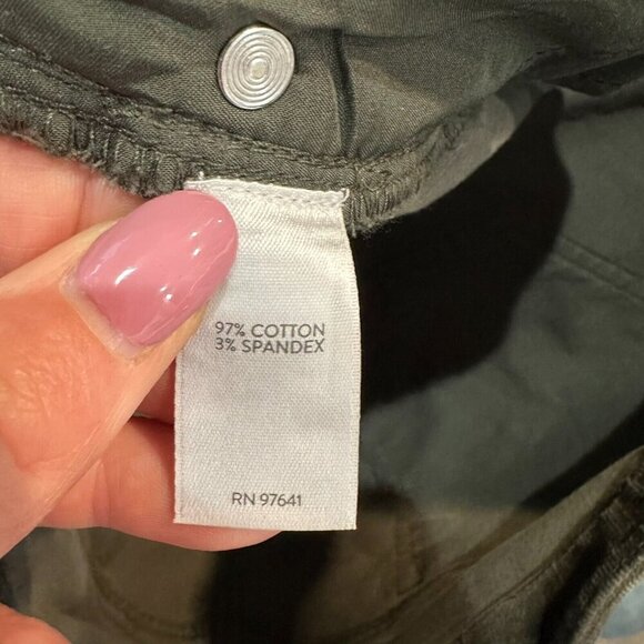 J. Jill Corduroy Straight Leg Pants Womens 2X Gray Stretch Career NWT - Picture 8 of 9